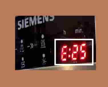 Siemens Dishwasher Error Code E25