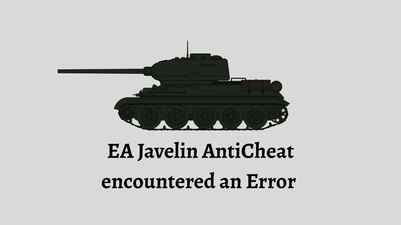 EA Javelin AntiCheat encountered an error in Battlefield 6