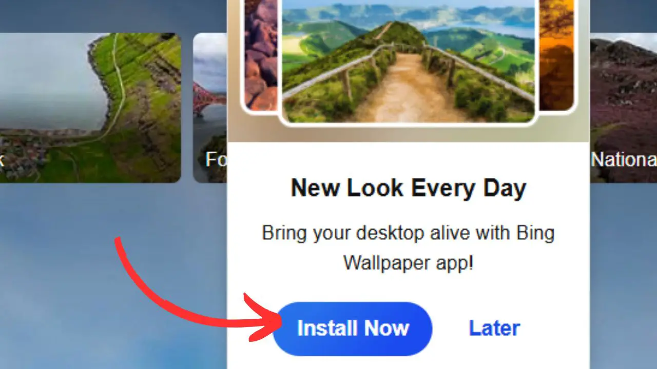 How to download and use Bing Wallpaper App on Windows 11 Step-by-Step Guide