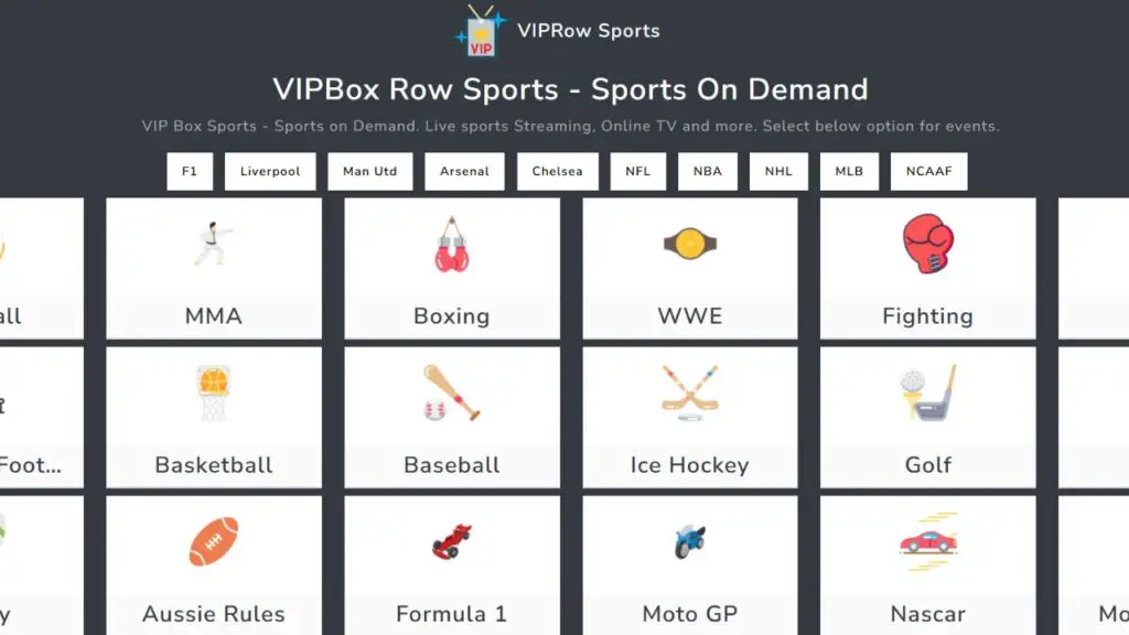 VIPRow Sports