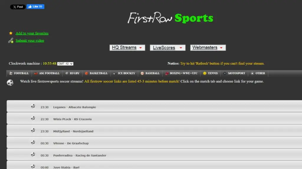 firstrow sports
