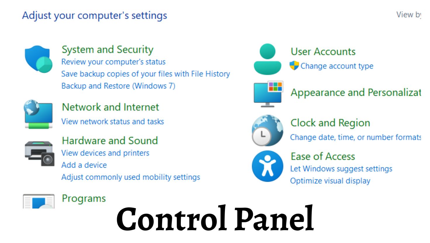 How to Open Control Panel in Windows 11?