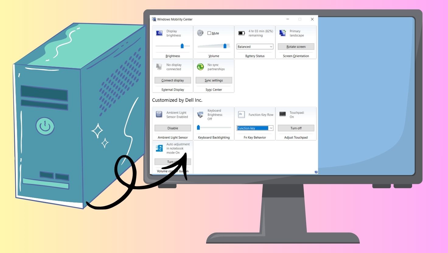 How to Open Windows Mobility Centre in Windows 1110