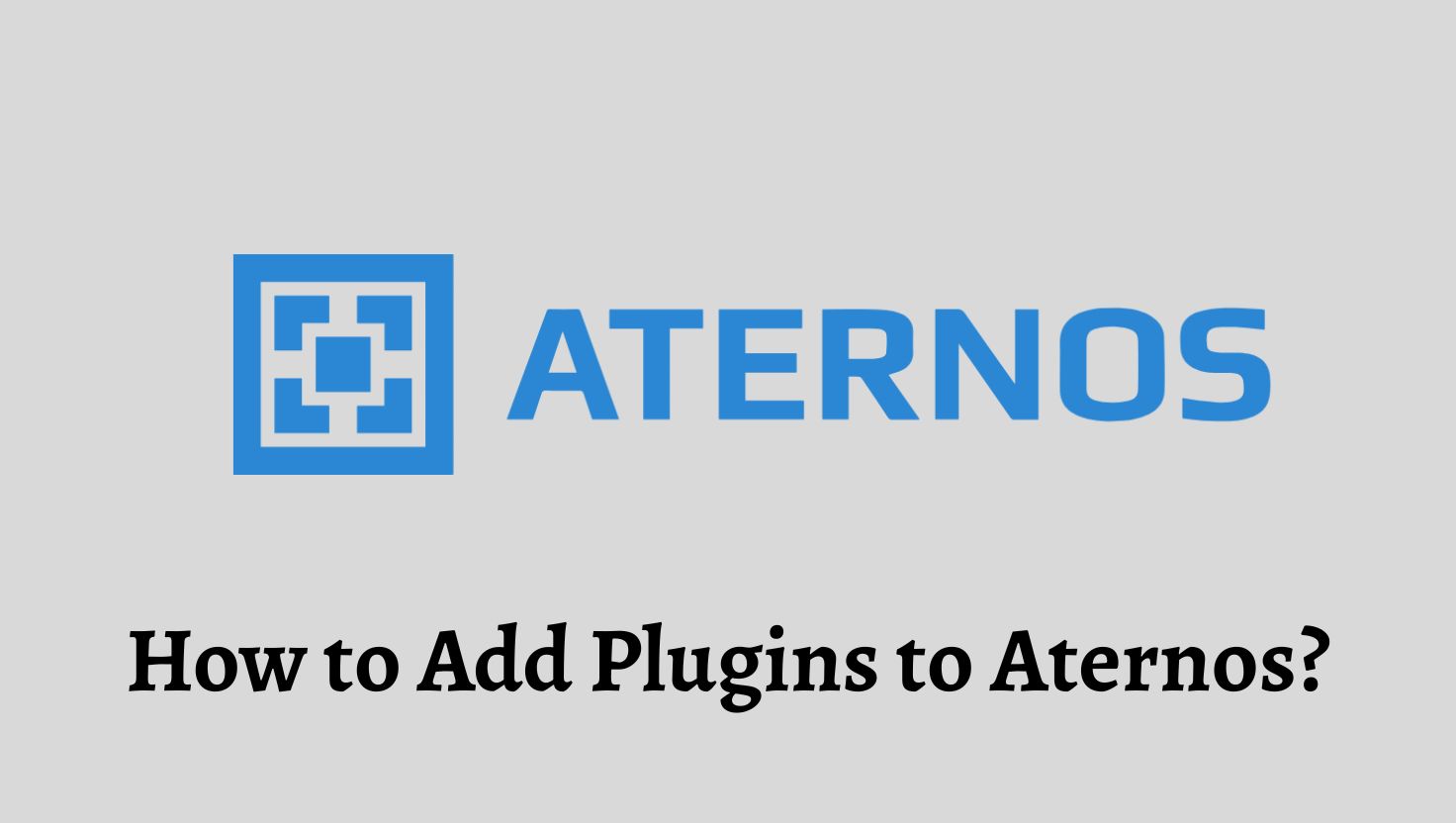 How to Add Plugins to Aternos