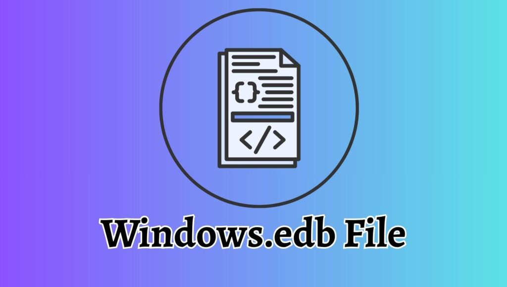 Windows.edb File