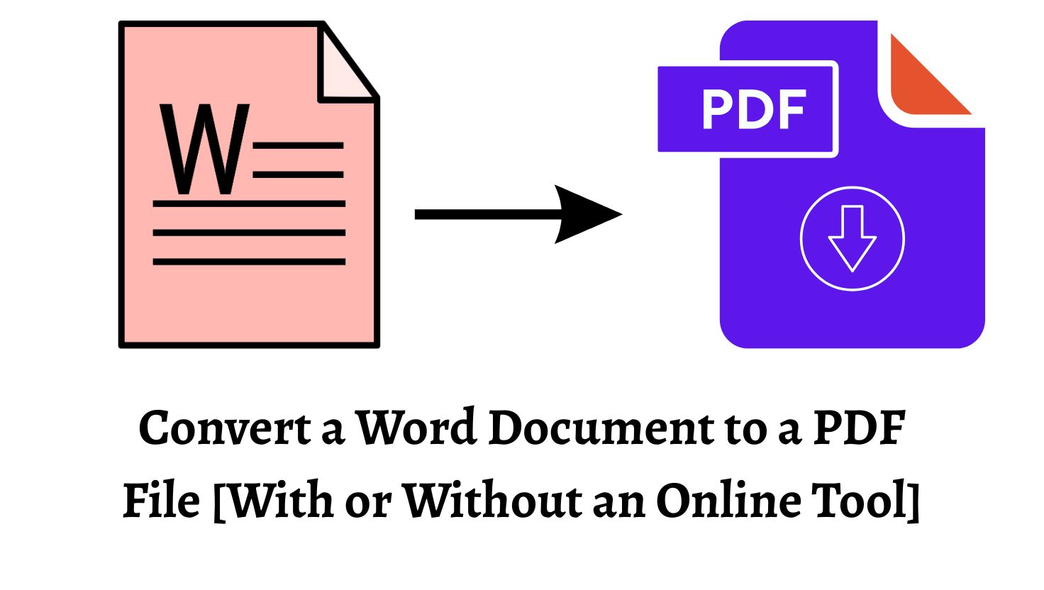 Convert a Word Document to a PDF File [With or Without an Online Tool]