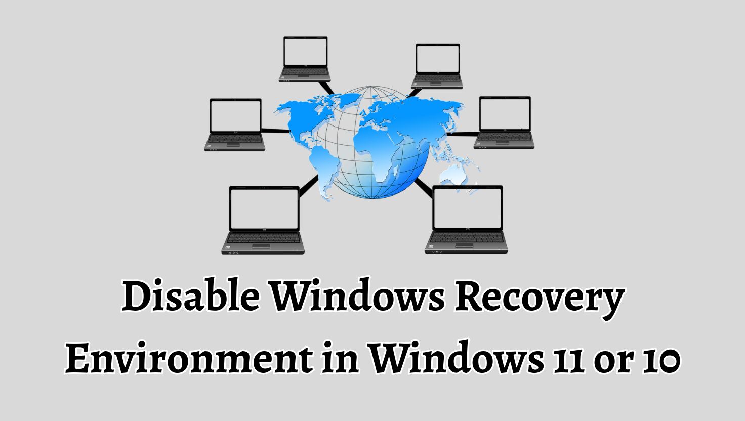 Disable Windows Recovery Environment in Windows 11 or 10