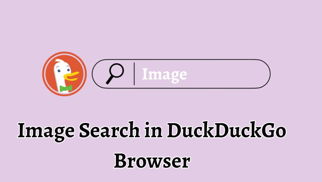 Image Search in DuckDuckGo Browser