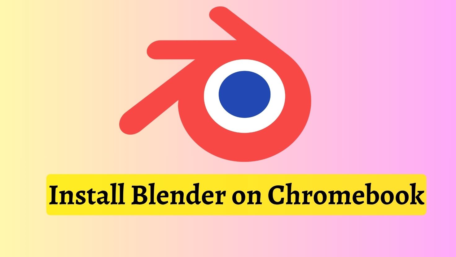 Install Blender on Chromebook