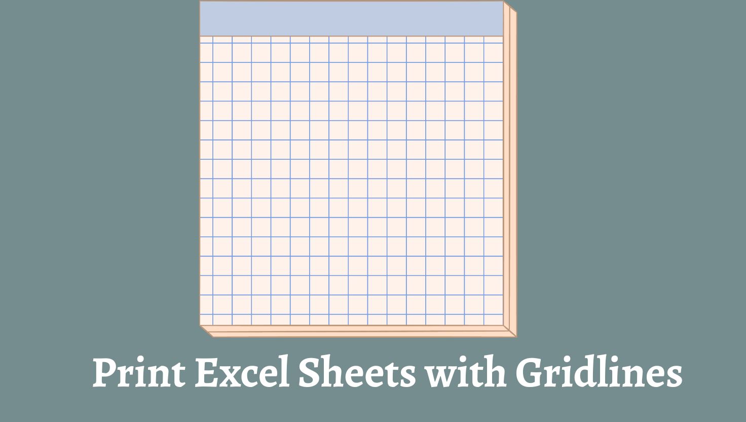 Print Excel Sheets with Gridlines