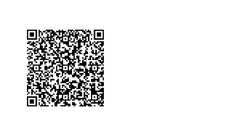 Your QR code is generated now