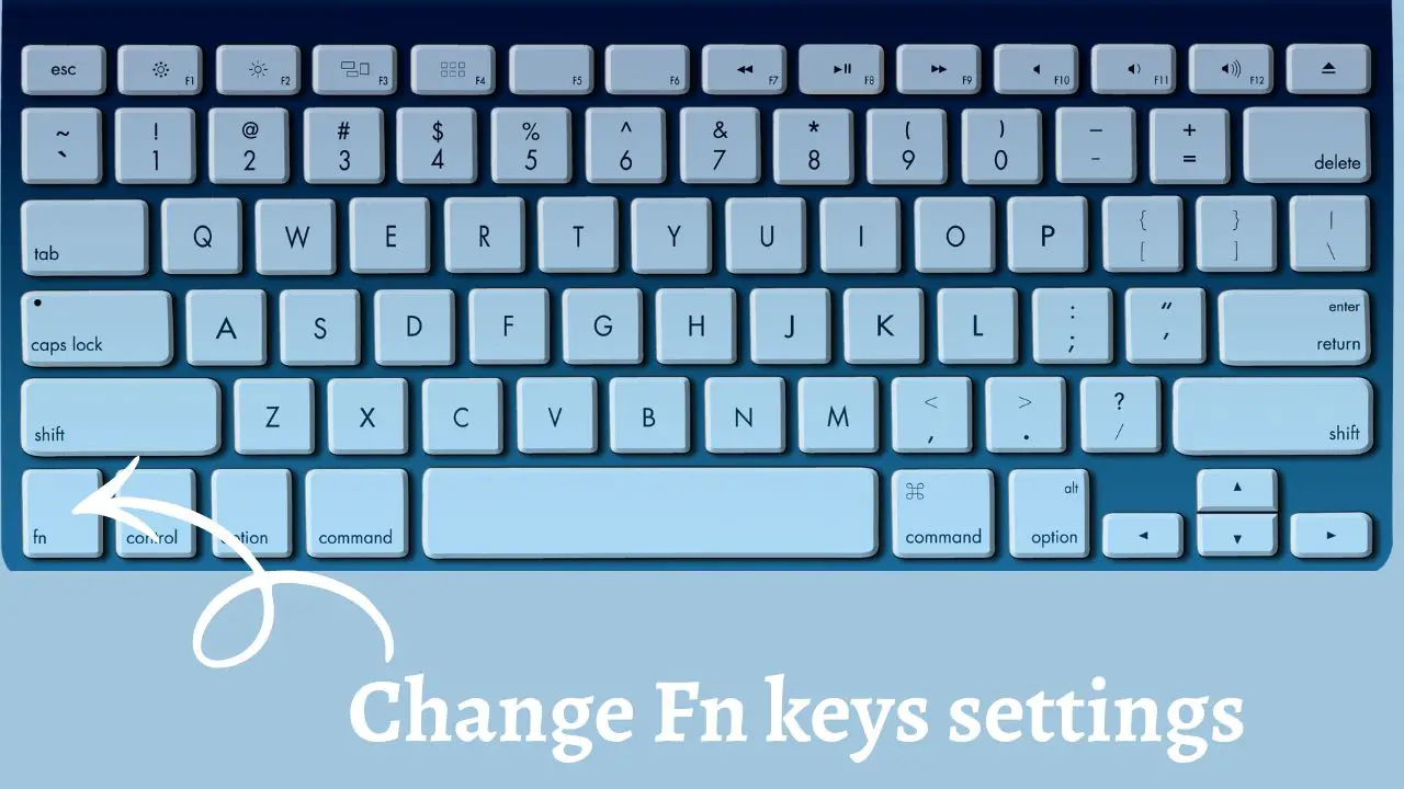 Change the Fn keys settings in Windows