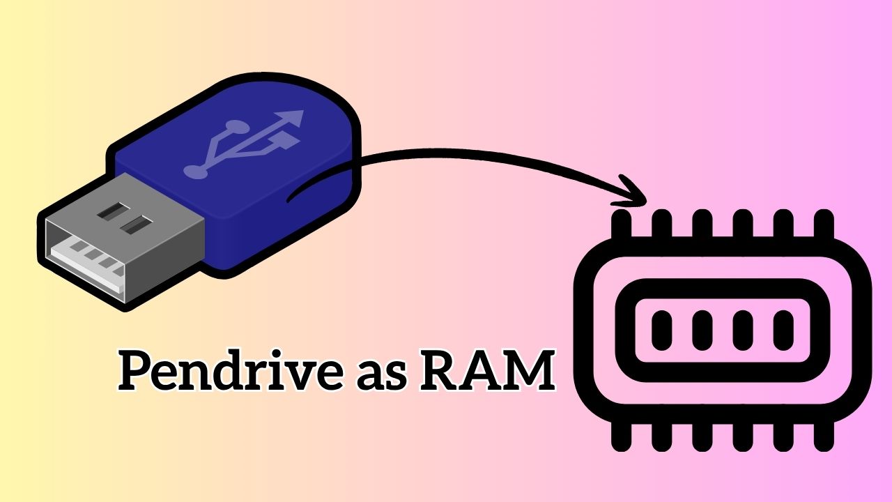 How to Use a Pendrive as RAM in Windows
