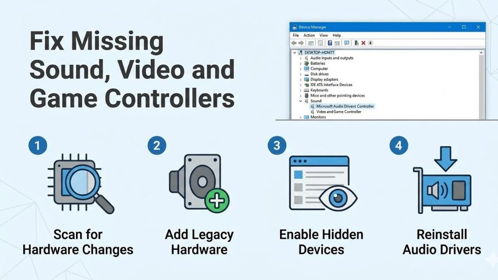 Fix Missing Sound, Video and Game Controllers in Windows 11_10