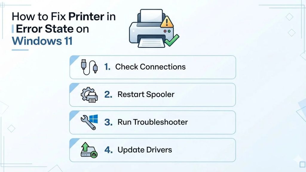 Fix a Printer in Error State on Windows 11