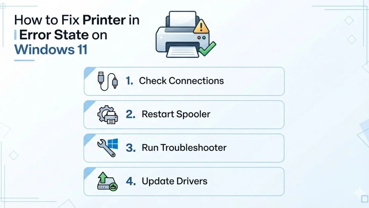 Fix a Printer in Error State on Windows 11