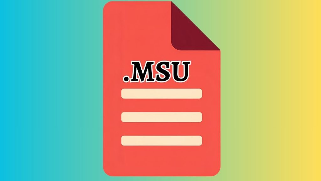 Running .MSU File to Install Windows Update Manually