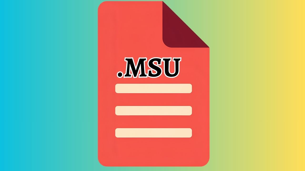 Running .MSU File to Install Windows Update Manually