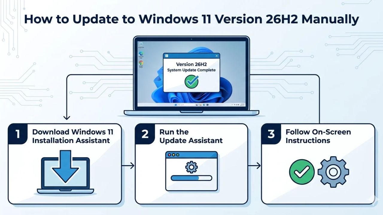 Update to Windows 11 Version 26H2 Manually