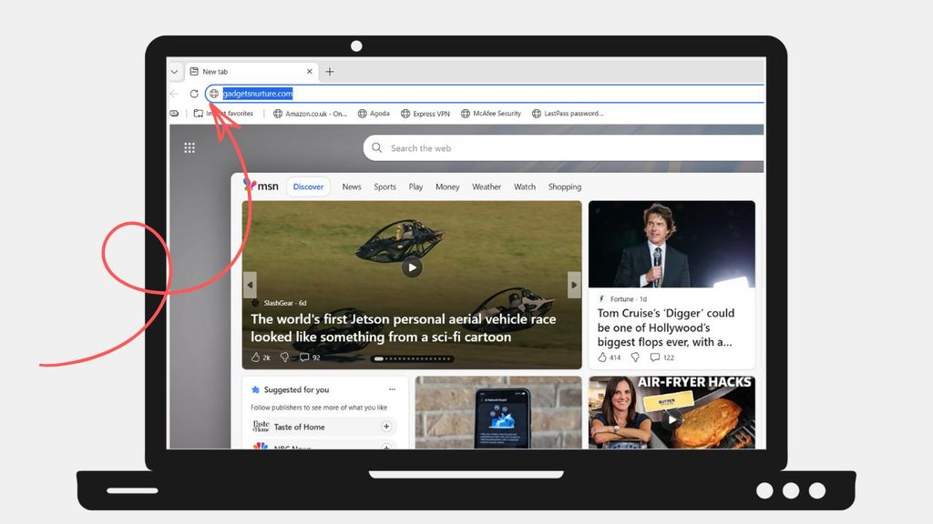 Website Icons Not Showing in Edge