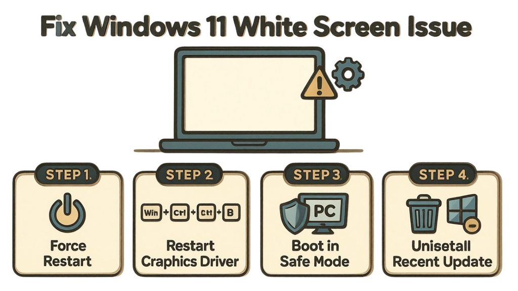 Windows 11 White Screen Issue